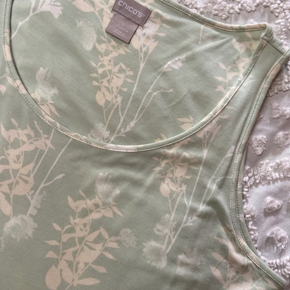 Chico’s Touch of Cool polished tank basic knit. - Picture 4 of 9